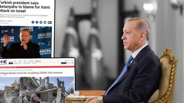 Ortadoğu'da tansiyon zirvede! Cumhurbaşkanı Erdoğan'ın sözleri dünyada manşet... Dikkat çeken analiz: Dengeleyici bir rol oynuyor