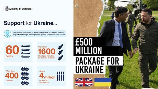 Ukrayna'ya bir iyi haber de İngiltere'den...