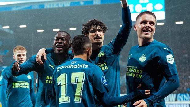 PSV, Heerenveen'e gol yağdırdı: 8-0