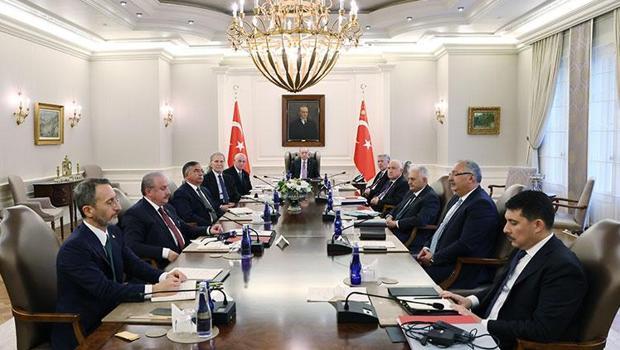 Son dakika: Cumhurbaşkanlığı Yüksek İstişare Kurulu, Erdoğan başkanlığında toplandı