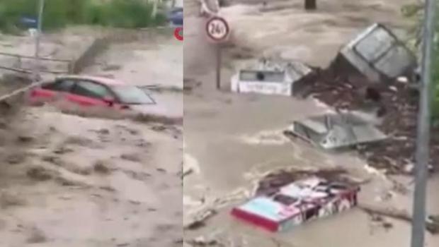 Almanya'da şiddetli yağışlar: Bir kişi selde hayatını kaybetti