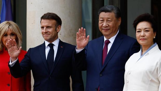 Çin Devlet Başkanı Xi, Paris’te Macron ve von der Leyen ile bir araya geldi