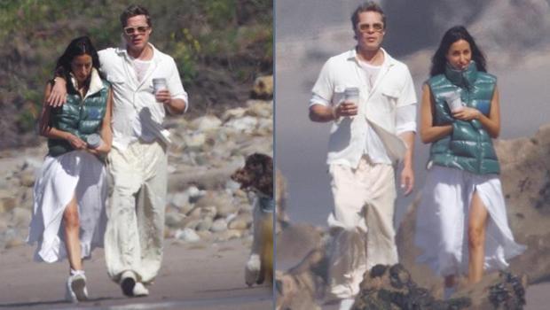 Belki haykırmıyor ama Brad Pitt, 60'ında sırılsıklam aşık oldu... İpucu da giydiği kıyafette gizli 
