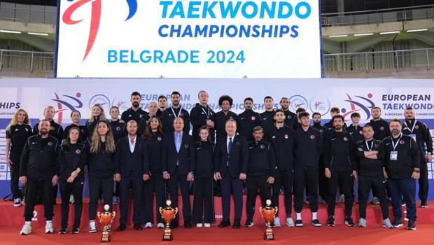 Türkiye, taekwondoda Avrupa şampiyonu oldu