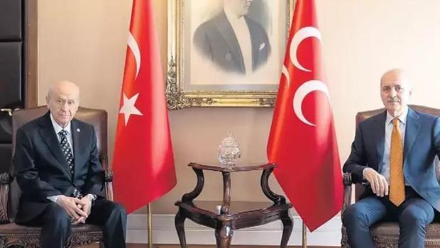 Numan Kurtulmuş, MHP lideri Bahçeli'yi ziyaret ediyor