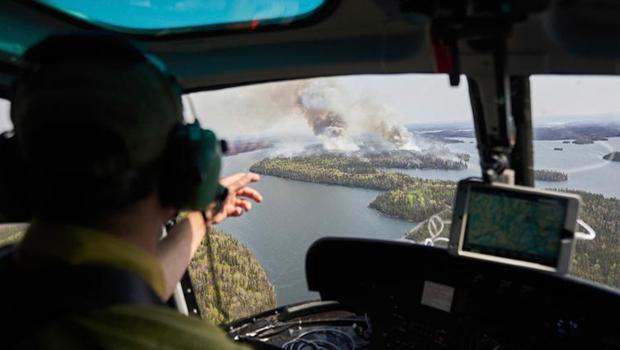 Kanada'da orman yangını alarmı: 6 bin 600 kişiye tahliye kararı