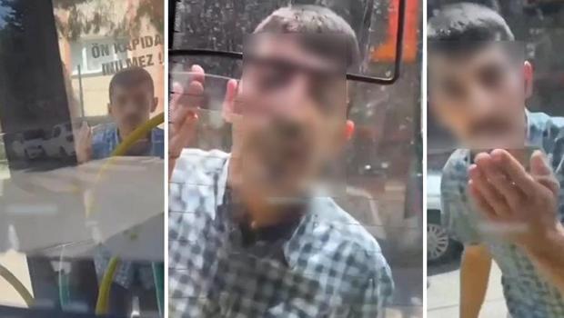 Üsküdar'da İETT şoförüne saldıran maganda yakalandı