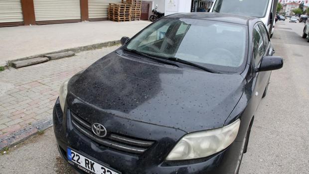 Meteoroloji uyarmıştı... Edirne'de araçları çamur kapladı