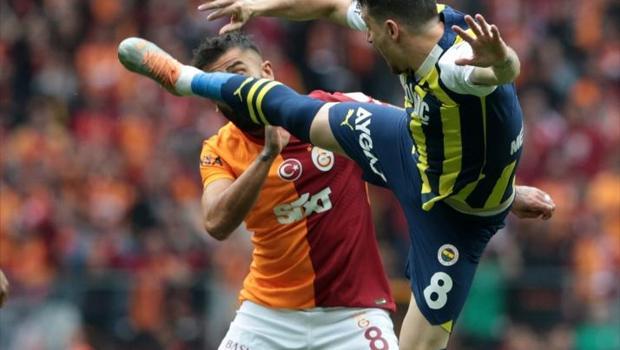 Galatasaray - Fenerbahçe maçından ekranlara yansımayan görüntüler