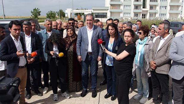 DEM Parti'li Hatimoğulları ve Bakırhan, Selahattin Demirtaş'ı ziyaret etti
