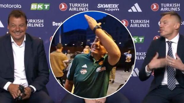 Final Four öncesi Ergin Ataman'dan Fenerbahçe ve gerginlik açıklaması! Jasikevicius'tan şaka: Hapistesin sanıyordum...