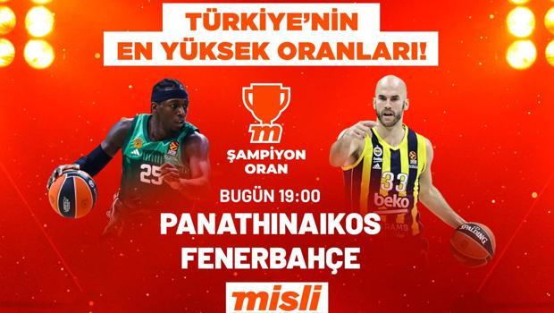EuroLeague’de Fenerbahçe’nin Final-Four heyecanı “Türkiye’nin En Yüksek Oranları” ile Misli’de!