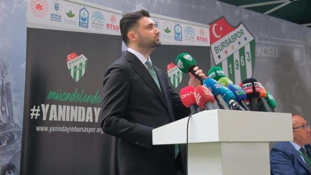 Bursaspor'un yeni başkanı Enes Çelik oldu