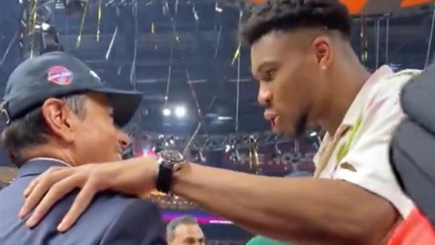 Giannis Antetokounmpo'dan Ergin Ataman'a: Sen dünyanın en iyi koçusun