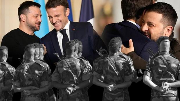 Macron Putin'i kızdıracak! İmzalar atıldı: Fransa Ukrayna'ya asker gönderiyor