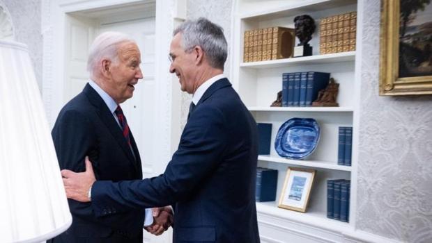 NATO Genel Sekreteri Stoltenberg, ABD Başkanı Joe Biden ile görüştü