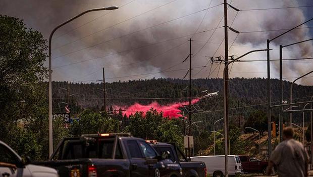 ABD’nin New Mexico eyaletinde orman yangını... Acil durum ilan edildi