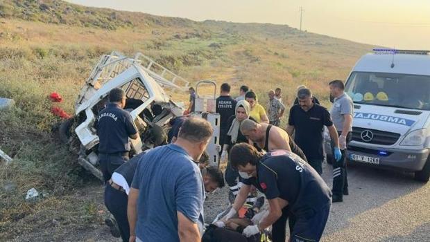 Adana'da feci kaza: 3 kişi hayatını kaybetti, 2 yaralı