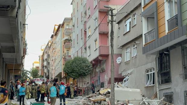 Son dakika: İstanbul Bahçelievler'de bir bina kısmen çöktü
