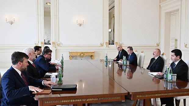 Aliyev, ABD Dışişleri Bakan Yardımcısı O'Brien'la görüştü