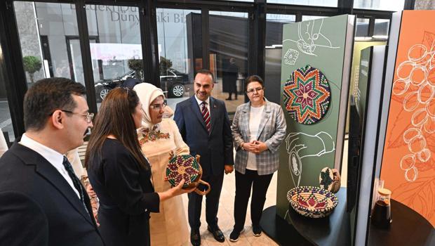 Emine Erdoğan: Yerel ürünlerimizi markalaştırarak ve küresel pazarlara taşıyarak ulusal kalkınmayı desteklemeyi hedefliyoruz