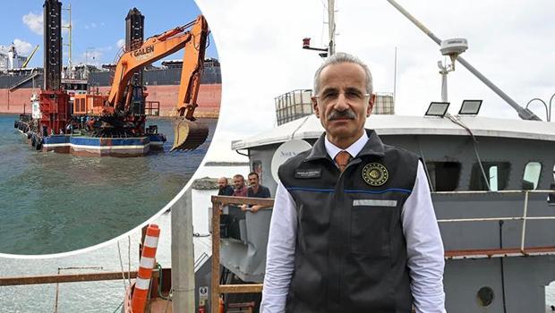 Ulaştırma ve Altyapı Bakanı Abdulkadir Uraloğlu, 1,5 yılda 6 milyon metreküp deniz dibi taraması yapıldığını bildirdi