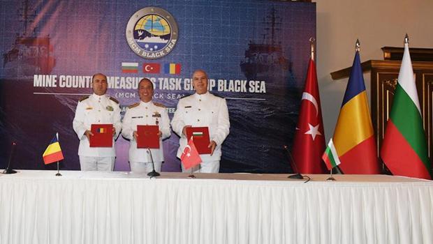 MSB: Karadeniz'de mayın tehdidine karşı görev grubu kuruldu
