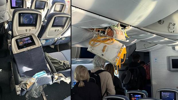 Yolcu uçağı türbülansa girdi: 30 yaralı