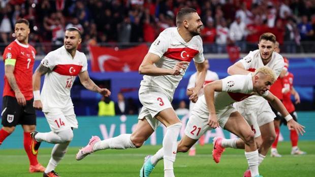 Avusturya - Türkiye maçında tarihe geçen olaylar! Merih Demiral'ın golü, Arda Güler ve Kenan Yıldız...