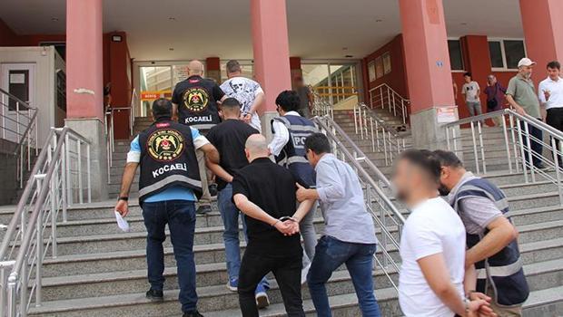 Kocaeli'de sosyal medyadan provokatif paylaşıma 8 gözaltı