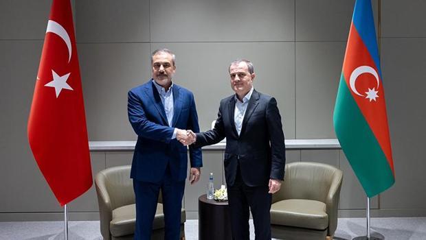 Bakan Fidan'ın Azerbaycan’da temasları devam ediyor: Mevkidaşı Bayramov ile görüştü