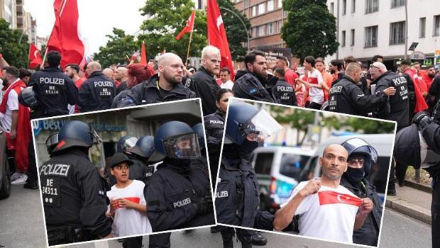 Alman polisi bazı Türk taraftarları gözaltına aldı