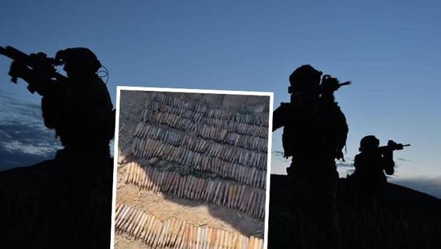 PKK'lılara ait 2.300 adet Doçka ele geçirildi