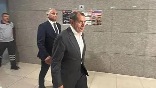 Galatasaray Başkanı Dursun Özbek, Fenerbahçe'nin şikayeti üzerine ifade verdi