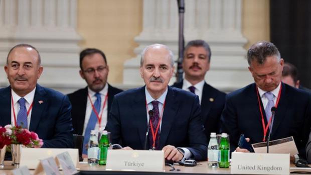 TBMM Başkanı Numan Kurtulmuş: Filistinlileri, Ukraynalı kurbanlara eşit kabul etmelisiniz