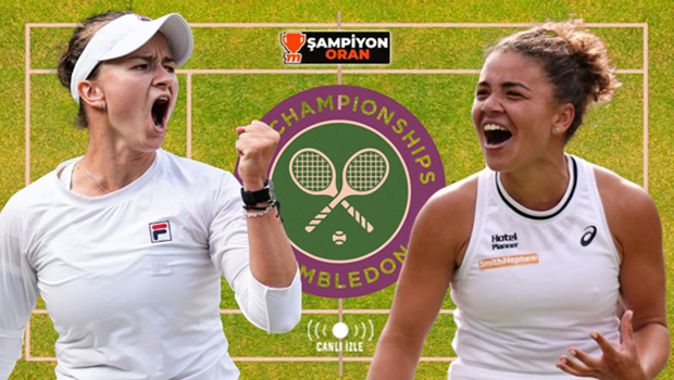 Wimbledon Kadınlar Finali, Şampiyon Oran farkıyla Misli'de! Krejcikova-Paolini finale nasıl geldi? ÜCRETSİZ Canlı Yayın...