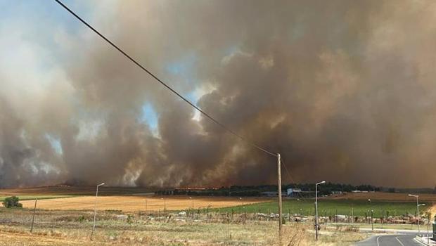 Silivri'de otluk alanda yangın! Alevler bölgedeki evleri tehdit ediyor