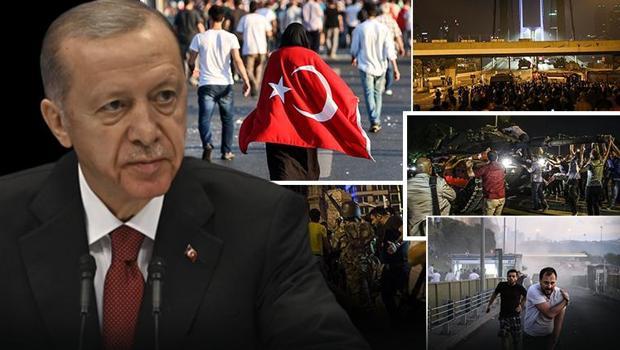 15 Temmuz Demokrasi ve Milli Birlik Günü... Cumhurbaşkanı Erdoğan: Milletin destansı mücadelesini iftiharla hatırlıyoruz