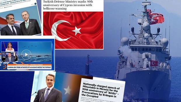 Yunan medyasından skandal başlıklar… “Türkler bir gece ansızın gelebileceğini hatırlatıyor” dediler Barış Harekatı’na “gösteri” yorumu!