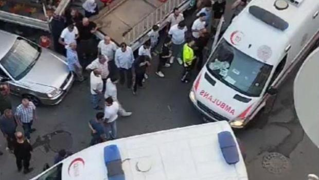 Sultangazi'de trafikte kavga: Tek yumrukla yere yığıldı
