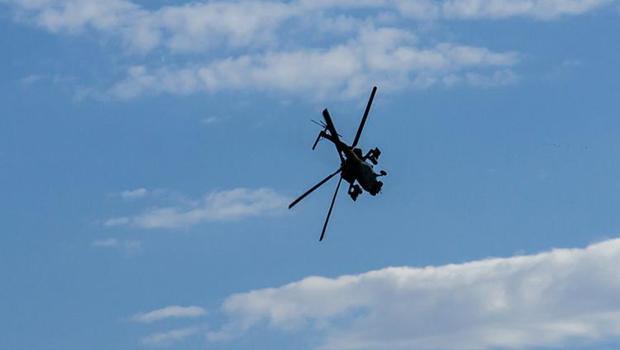 Rusya'da askeri helikopter düştü 