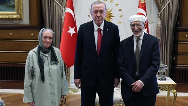 Cumhurbaşkanı Erdoğan, Faslı filozof Prof. Dr. Abdurrahman'ı kabul etti