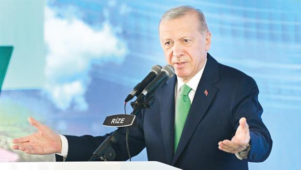 Erdoğan’dan anahtar teslim töreni... 