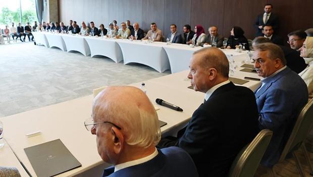 Erdoğan, AK Parti Rize İl Teşkilatı'nın toplantısına 