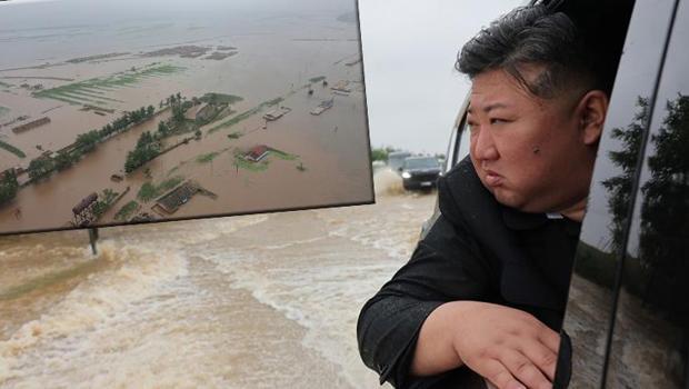 Kuzey Kore'de sel felaketi: 5 bin kişi mahsur