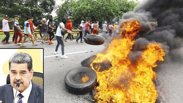 Maduro mazbatayı aldı: Venezuela’da sokaklar karıştı