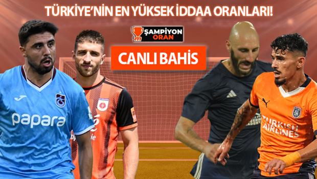 Trabzonspor evinde, Başakşehir deplasmanda! Temsilcilerimizden son haberler, iddaa oranları, çarpıcı istatistikler...