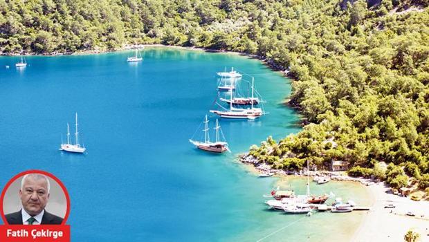 Şamandıra düzeni için düğmeye basıldı: Pilot bölge Göcek koyları