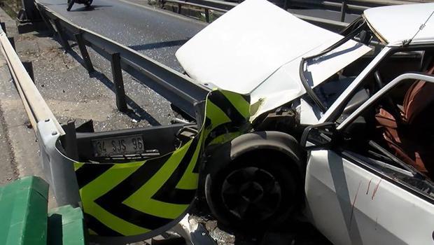 İstanbul'da trafiği kilitleyen kaza: Uzun araç kuyrukları oluştu