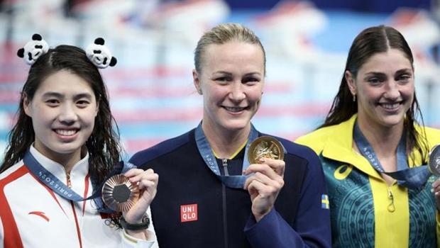 İsveçli Sarah Sjoestroem, altın madalyayı kazandı